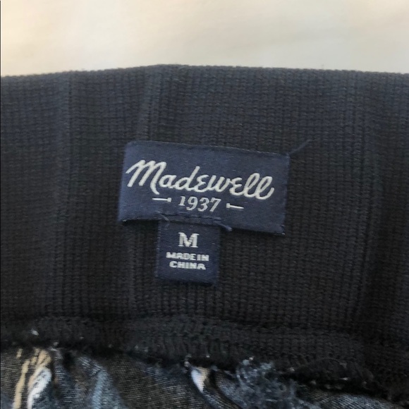 Madewell Pull On Track Pant In Inkat - Picture 5 of 6